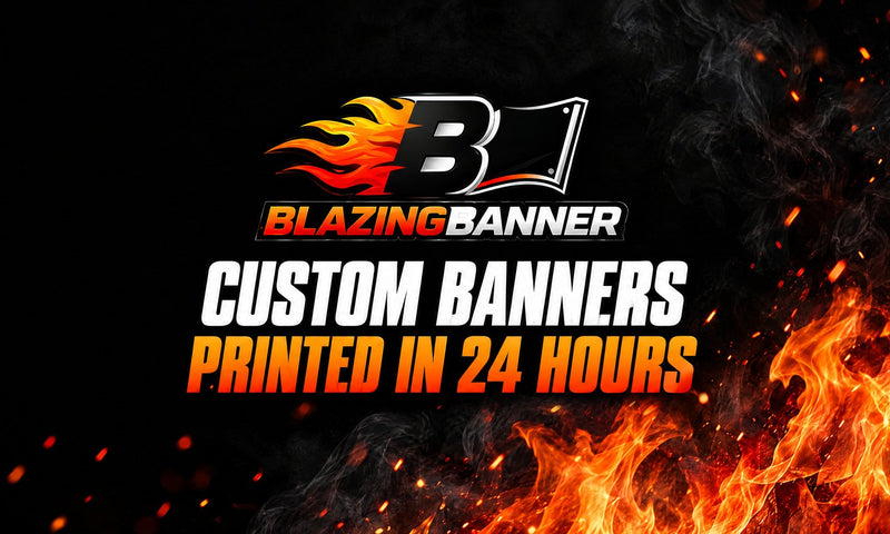 Blazing Banner Custom Banners artwork file